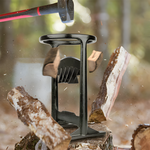 Portable Steel Wood Splitter with Stable Design