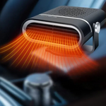 Portable 12V USB Car Heater & Window Defroster - Black