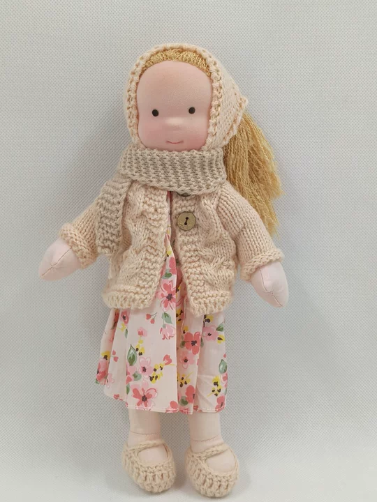 Soft, Sustainable, Handmade Waldorf Doll