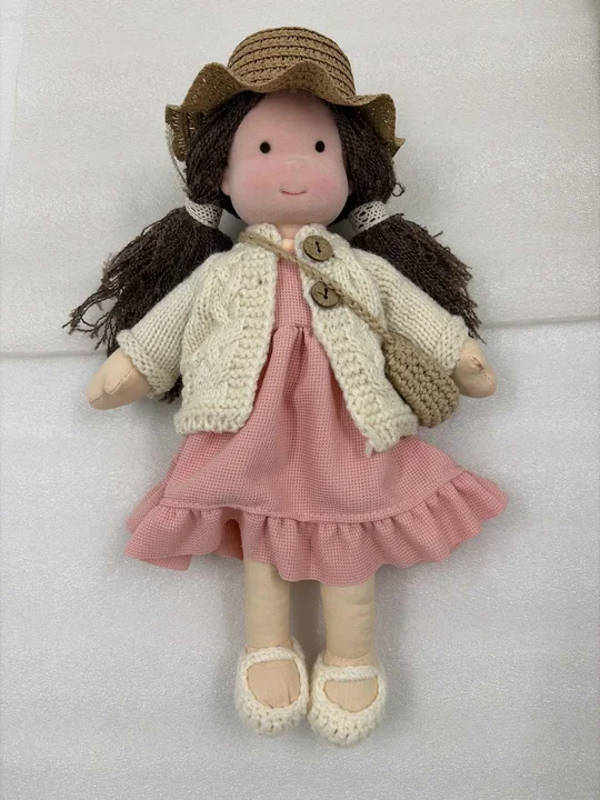 Soft, Sustainable, Handmade Waldorf Doll