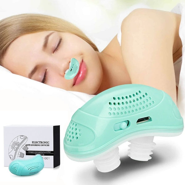 Compact Micro CPAP Sleep Apnea Device – Anti-Snoring Solution for Improved Sleep