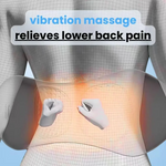 Back Pain Massager with Heat & Vibration, Support for Sciatica Relief, Lumbar Pain & Posture Correction – 3-in-1 Home Therapy