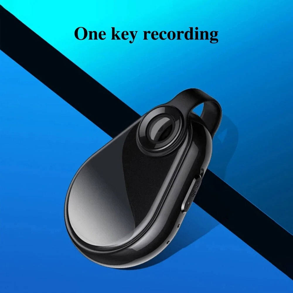 Necklace with Concealed Camera for Audio and Video Recording