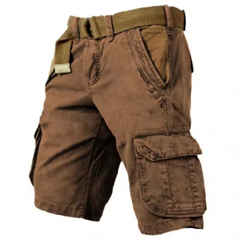 Durable Men's Cargo Shorts for Outdoor Adventures and Everyday Wear