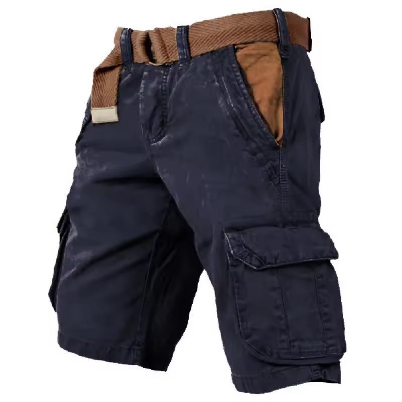 Durable Men's Cargo Shorts for Outdoor Adventures and Everyday Wear