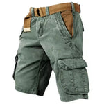 Durable Men's Cargo Shorts for Outdoor Adventures and Everyday Wear