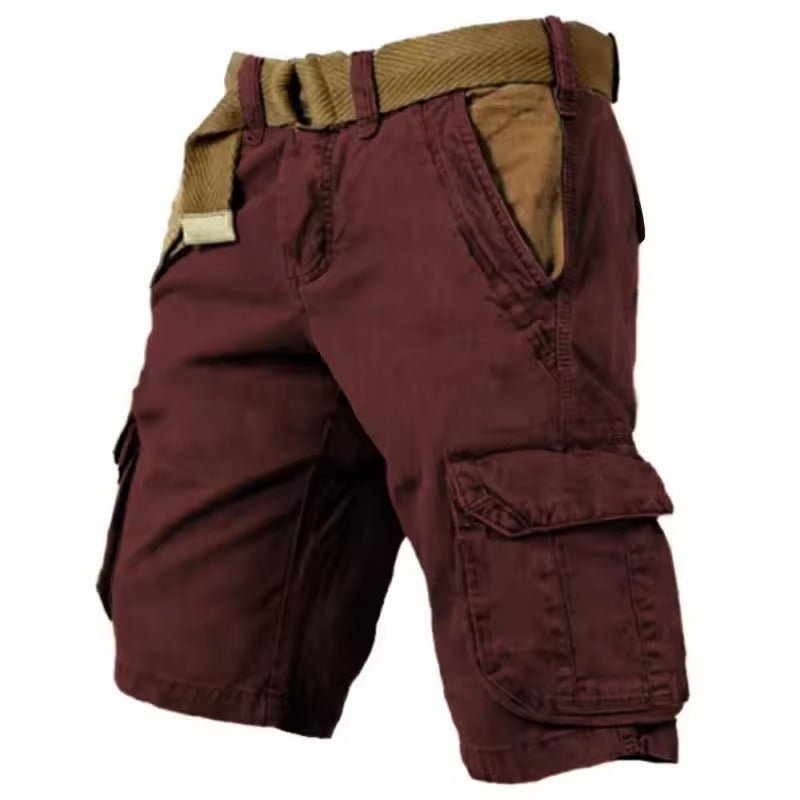 Durable Men's Cargo Shorts for Outdoor Adventures and Everyday Wear