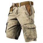 Durable Men's Cargo Shorts for Outdoor Adventures and Everyday Wear