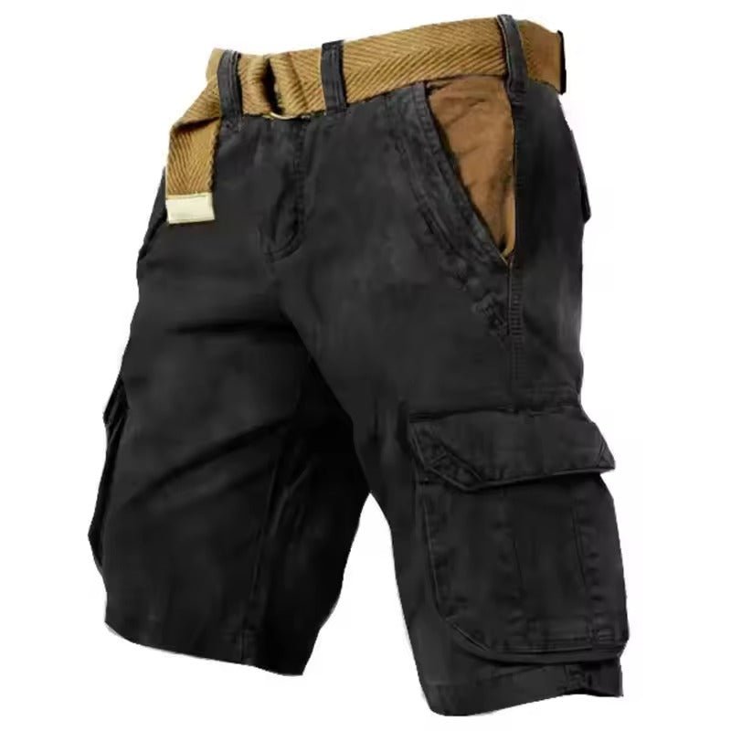 Durable Men's Cargo Shorts for Outdoor Adventures and Everyday Wear