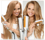 Rotating Hair Styler - Iron & Curler