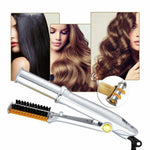 Rotating Hair Styler - Iron & Curler