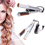 Rotating Hair Styler - Iron & Curler