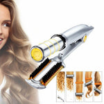 Rotating Hair Styler - Iron & Curler