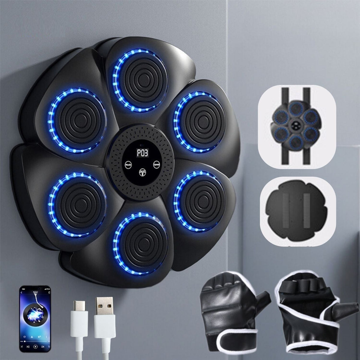 Interactive Smart Boxing Machine - Punch Technology