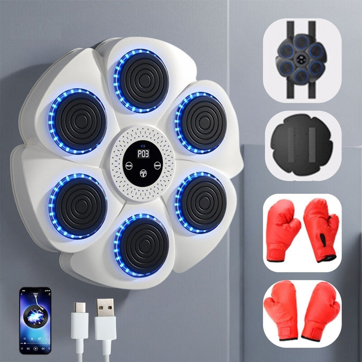 Interactive Smart Boxing Machine - Punch Technology