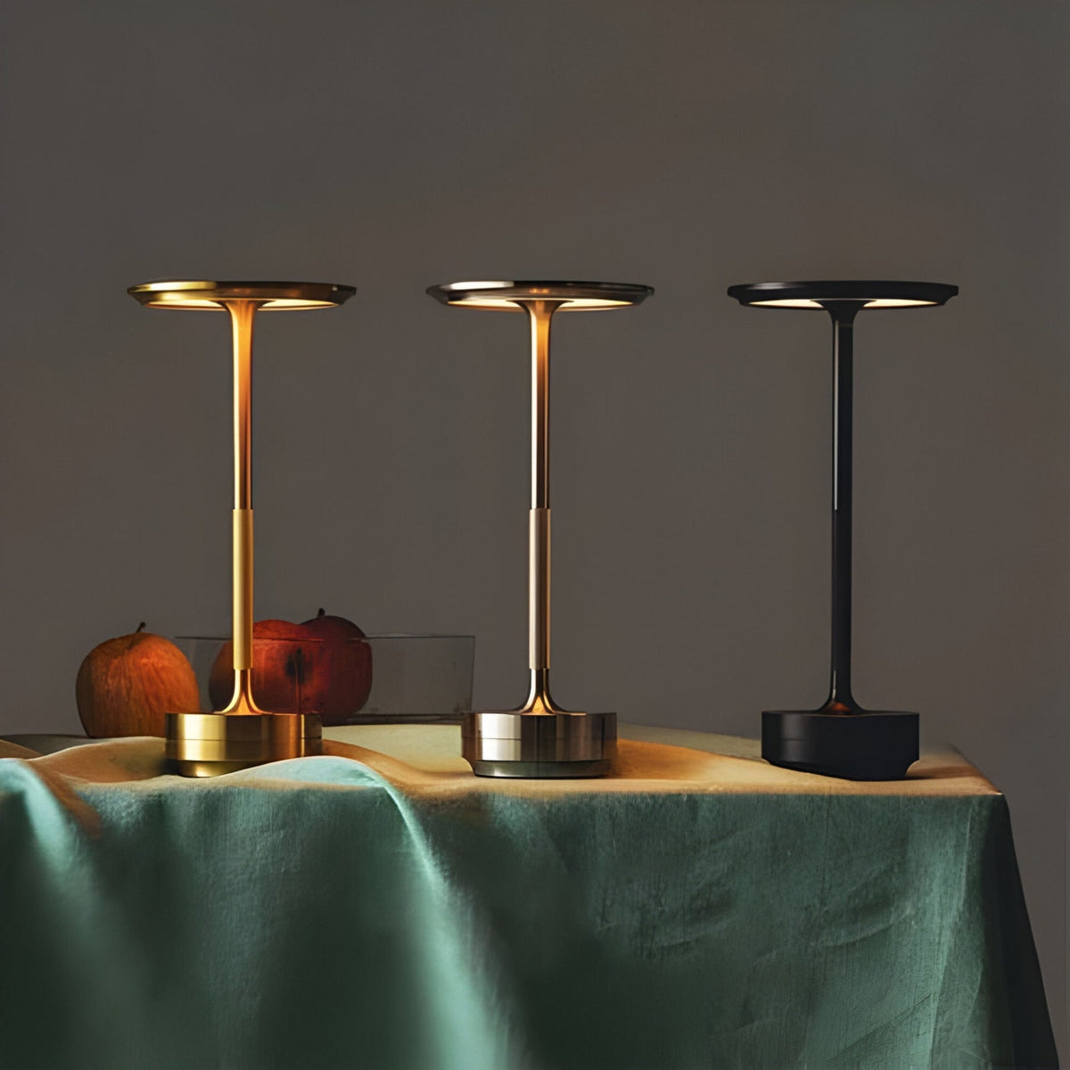 Wireless Rechargeable Table Lamp for Living Room