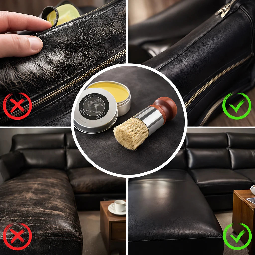 Leather Care for Sofas, Cars, Shoes, and More | Leather Balm for Optimal Maintenance