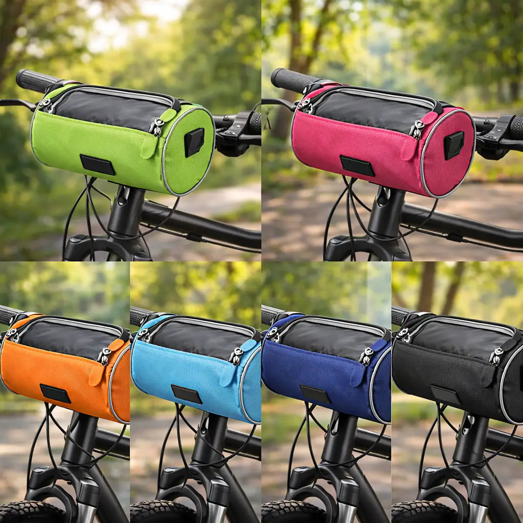 Waterproof Bicycle Handlebar Bag with Touchscreen
