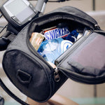 Waterproof Bicycle Handlebar Bag with Touchscreen