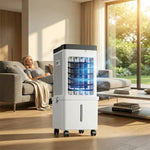3-in-1 Air Cooler with 15L Water Tank – Cools, Humidifies, and Purifies