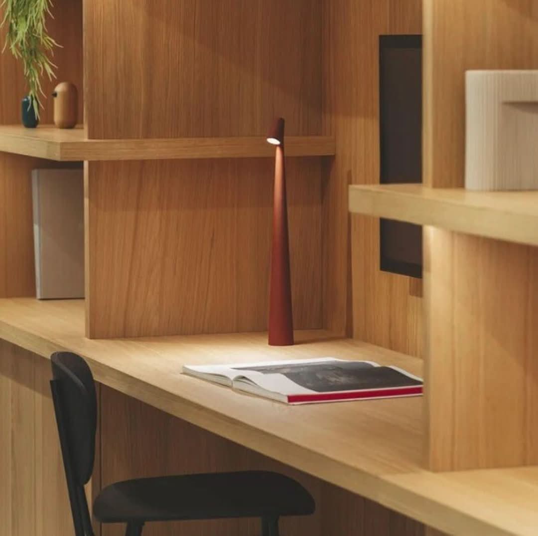 Nordic Minimalist Design Mood Light | Wireless LED Reading Table Lamp