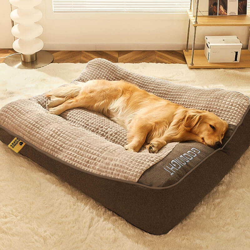 Luxury Orthopedic Dog Bed with Pillow – Ultimate Comfort