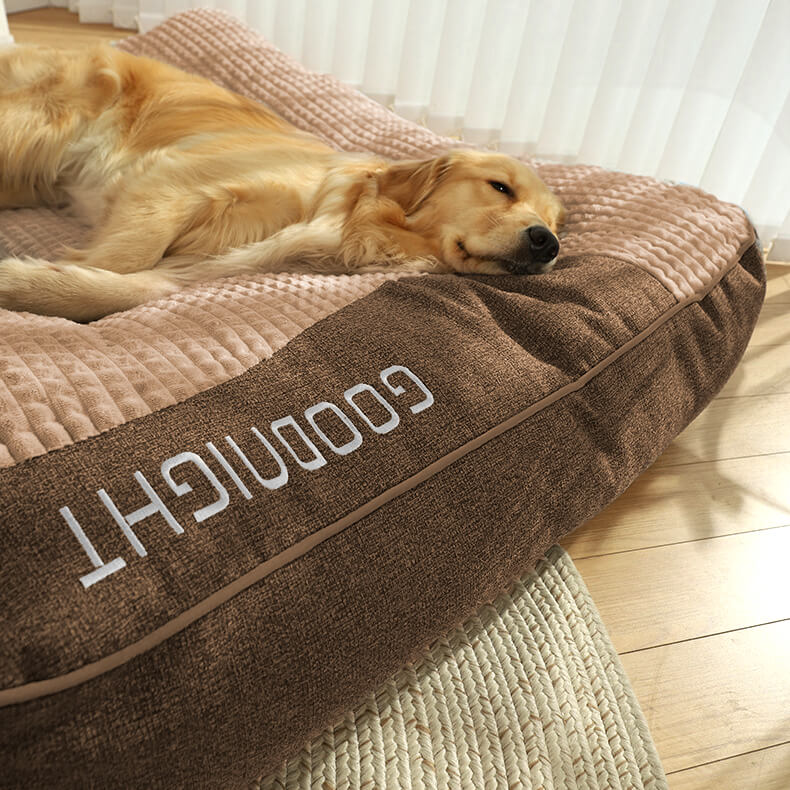 Luxury Orthopedic Dog Bed with Pillow – Ultimate Comfort