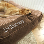 Luxury Orthopedic Dog Bed with Pillow – Ultimate Comfort
