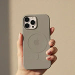 Magnetic Silicone Case with Soft-Touch Surface for iPhone