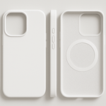Magnetic Silicone Case with Soft-Touch Surface for iPhone