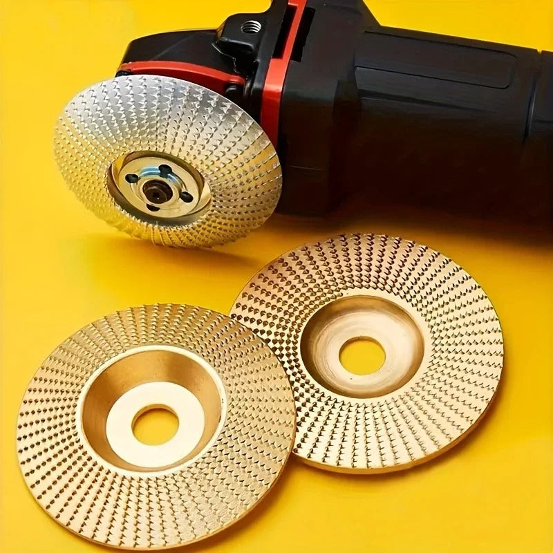 Angle Grinder Wood Carving Disc Set – Achieve Precise Shapes with Maximum Power Efficiency