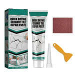 Quick-Drying Tile Repair Paste for Cracks, Chips, and Grout