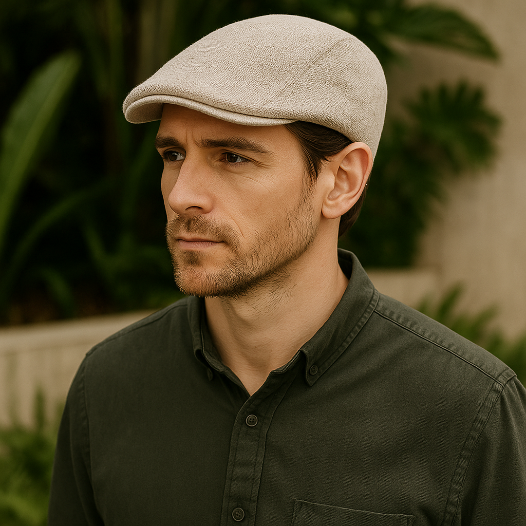Men's Summer Linen Beret