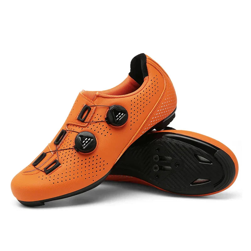 Lightweight and Comfortable Unisex Bicycle Shoes with Dial Closure