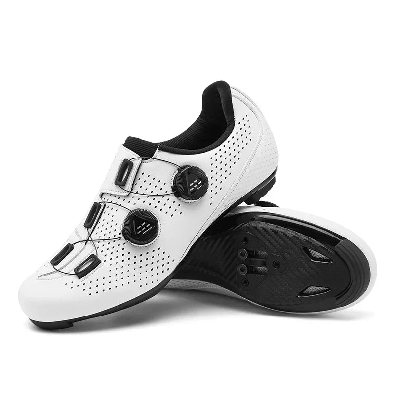 Lightweight and Comfortable Unisex Bicycle Shoes with Dial Closure