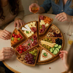 Wooden Serving Tray for Leisurely Enjoyment