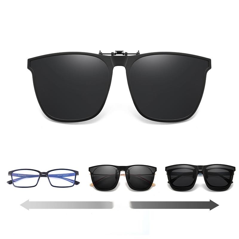Polarized Clip-On Flip-Up Sunglasses