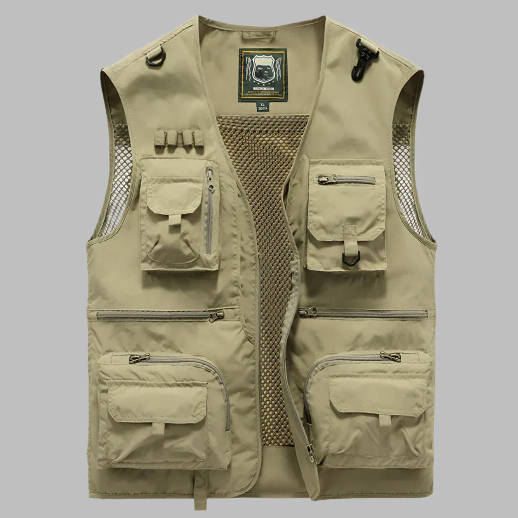 Versatile Multi-Pocket Vest for Travel and Everyday Use