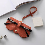Soft Leather Sunglasses Case with ShadeShield Protection