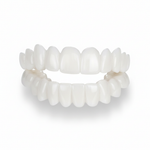 Customizable Cosmetic Tooth Covers | Medical-Grade Resin | Instant Smile Correction | Upper & Lower Jaw
