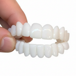 Customizable Cosmetic Tooth Covers | Medical-Grade Resin | Instant Smile Correction | Upper & Lower Jaw