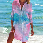 Women's Relaxed Beach Cover-Up Top
