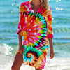 Orange Tie-Dye