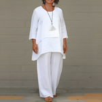 Layered Linen Outfit for Women