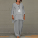 Layered Linen Outfit for Women