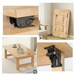 90° Folding Bracket with Auto-Lock – Set of 2, Supports up to 225 kg, Easy 5-Minute Installation