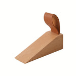 Solid Wood Door Stop – Minimalist Scandinavian Non-Slip Wedge