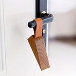 Solid Wood Door Stop – Minimalist Scandinavian Non-Slip Wedge