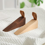Solid Wood Door Stop – Minimalist Scandinavian Non-Slip Wedge
