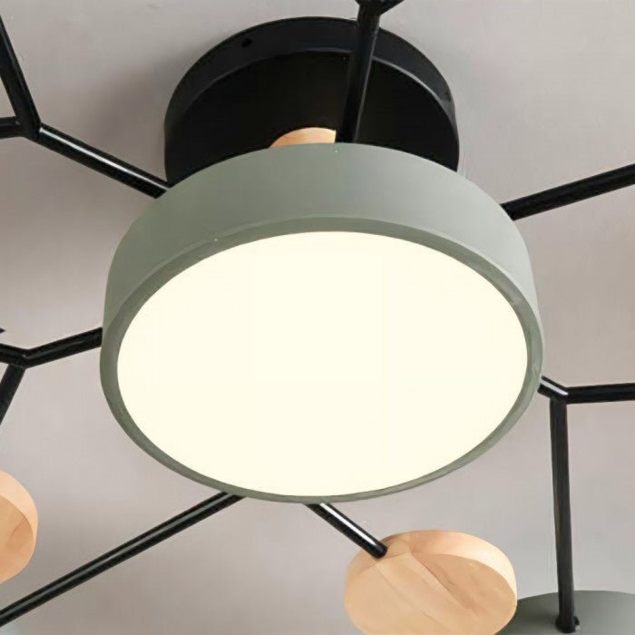 Contemporary Scandinavian LED Ceiling Light – Chic & Eco-Friendly